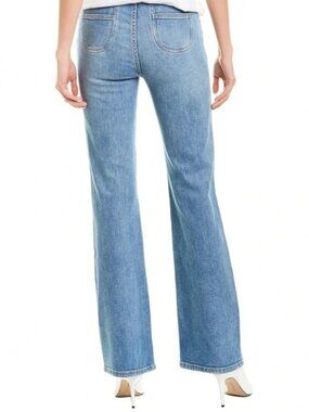 CURRENT/ELLIOTT THE SCOOPED JARVIS HIGH-RISE FLARE JEANS STRETCH DENIM sz 26